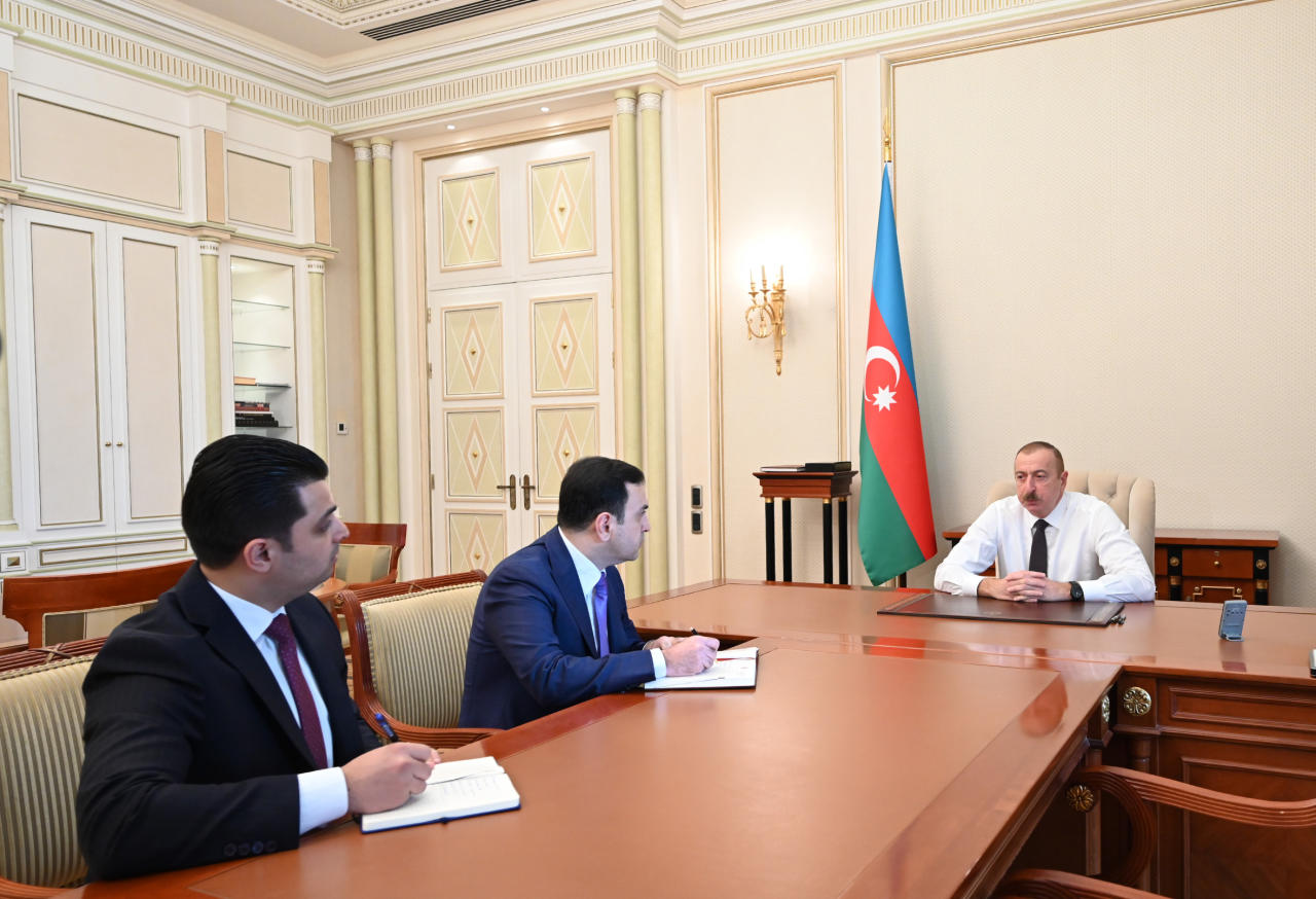 Президент Ильхам Алиев принял Нахида Багирова и Миргасана Сеидова в связи с их назначением на должности глав Исполнительной власти Исмаиллинского и Нефтчалинского районов