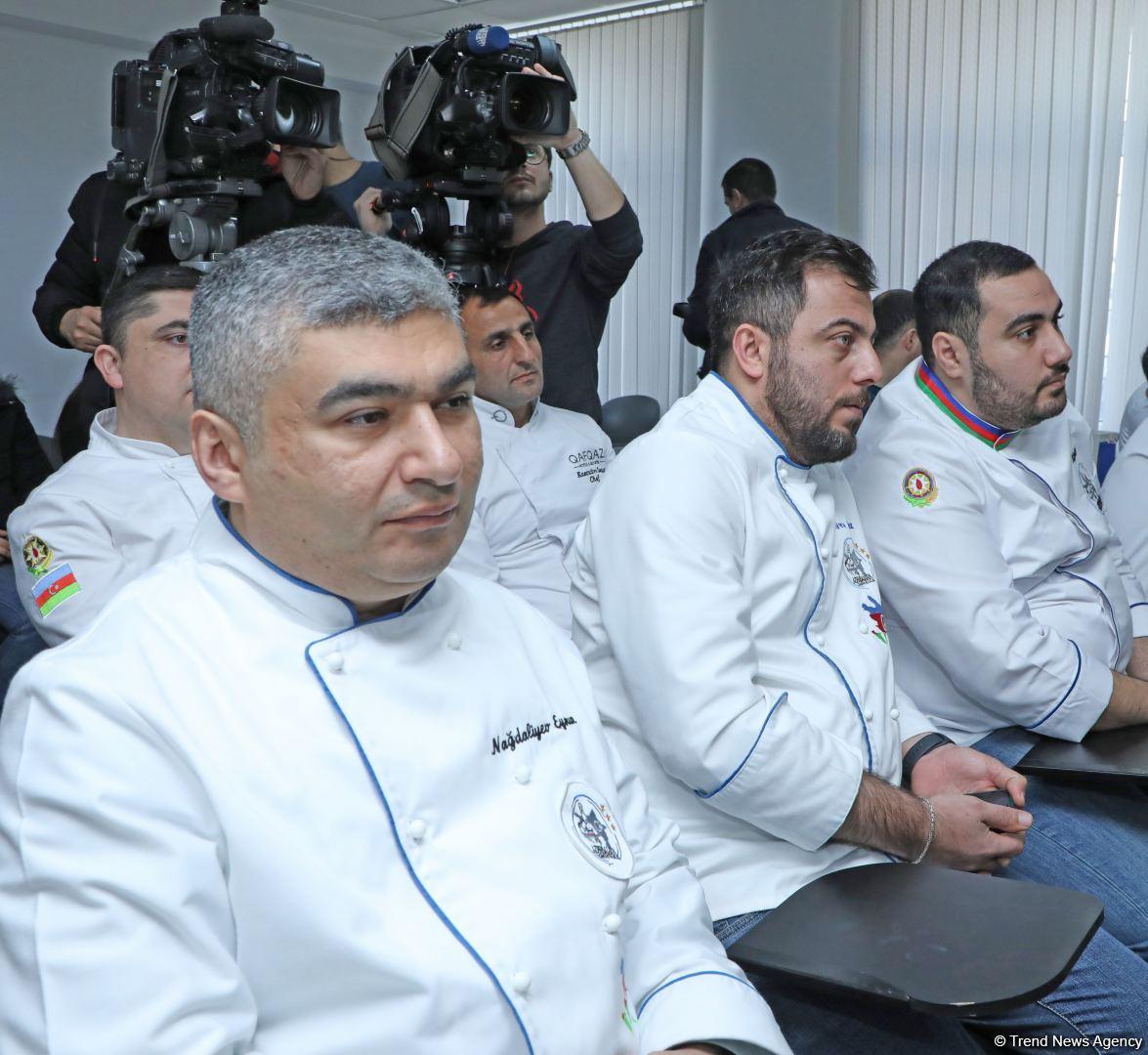 Азербайджанские кулинары вновь приняли участие во Всемирной кулинарной олимпиаде