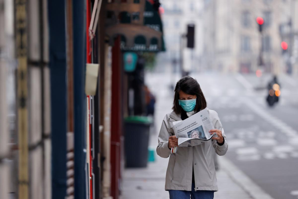Число случаев заражения коронавирусом во Франции увеличилось до 108,8 тысяч