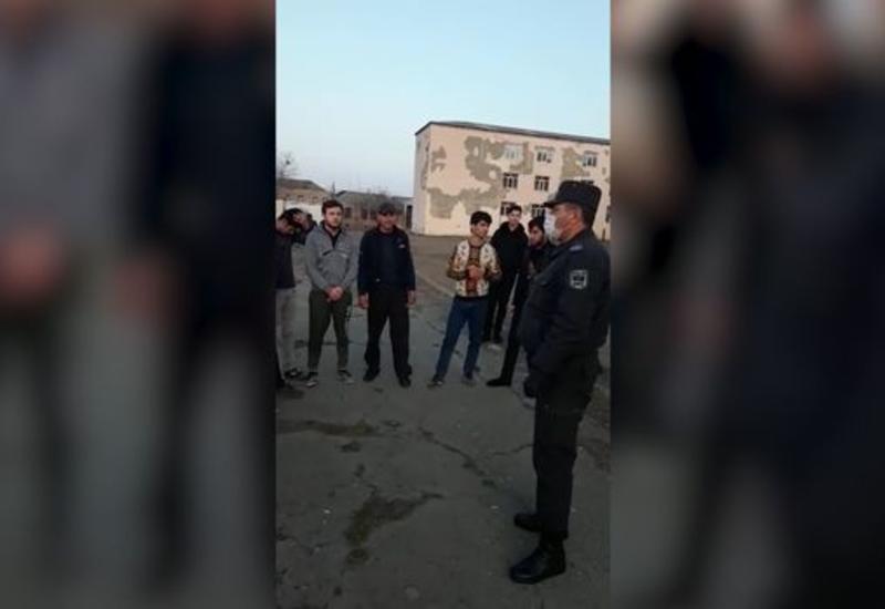 Gəncədə karantin rejimini pozan gənclərin valideynlərinə xəbərdarlıq edilib