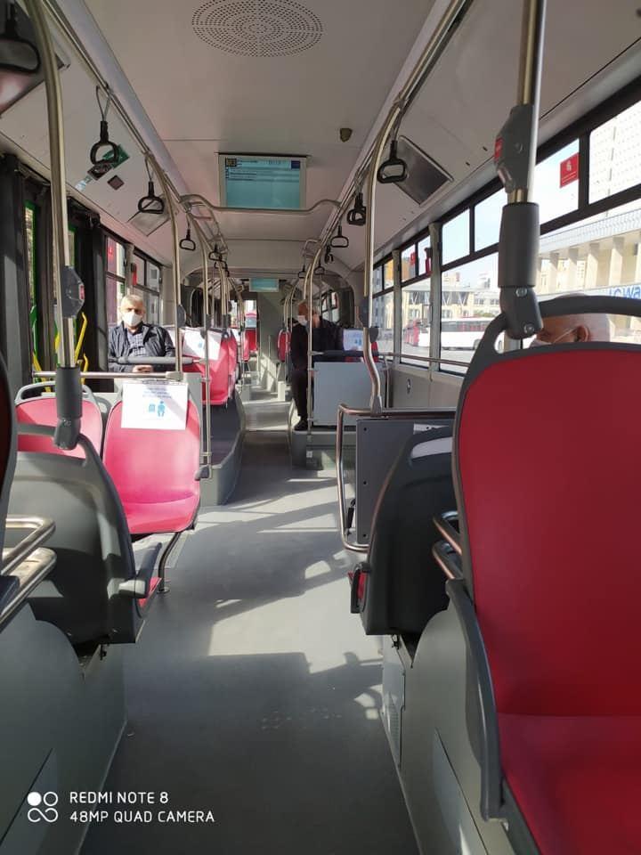 В Баку на экспресс-маршруте М3 работают 18-метровые автобусы