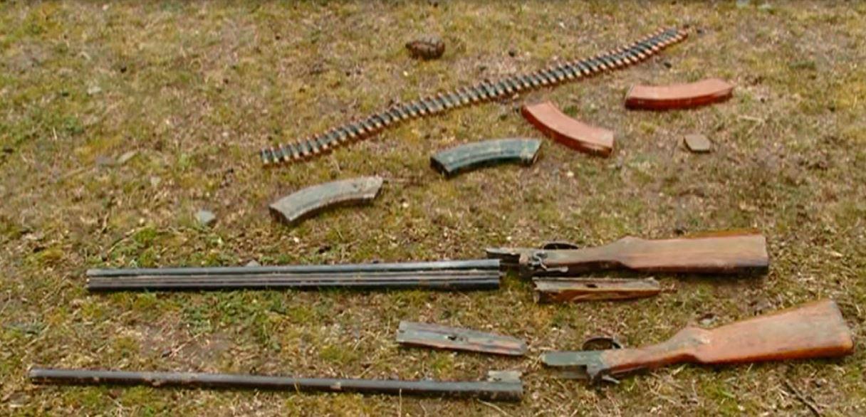 Goranboyda silah-sursat tapılıb