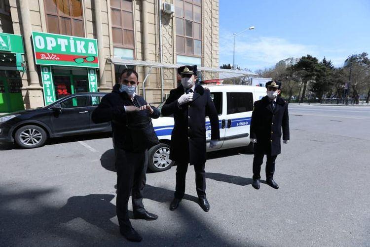 Полиция устроила массовые проверки на улицах Баку