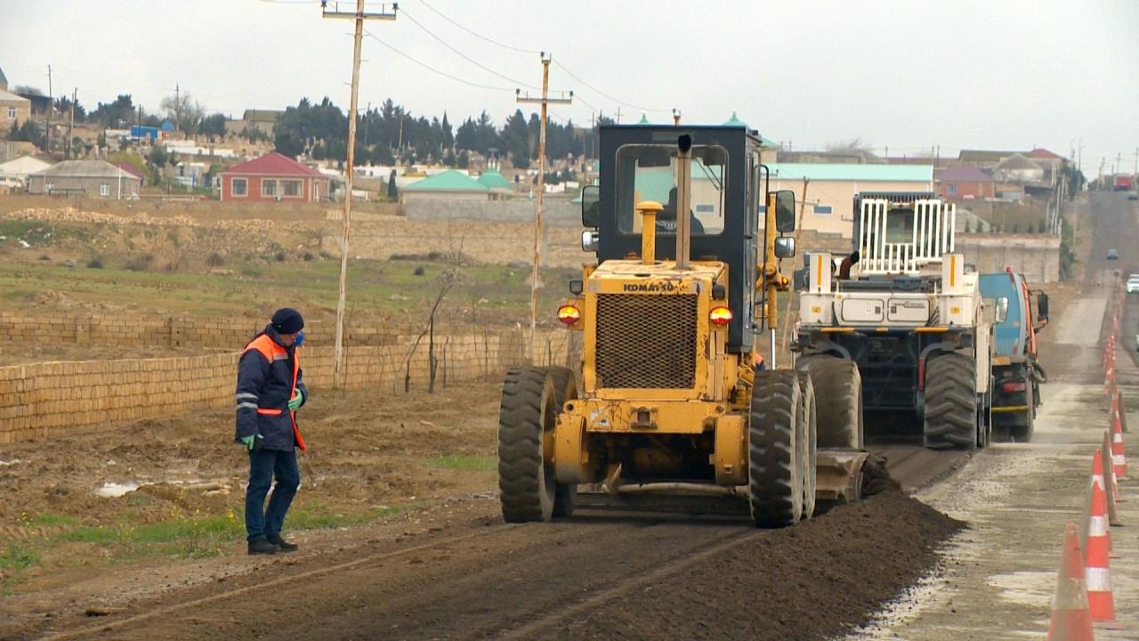 Начата реконструкция автодороги Масазыр-Новханы
