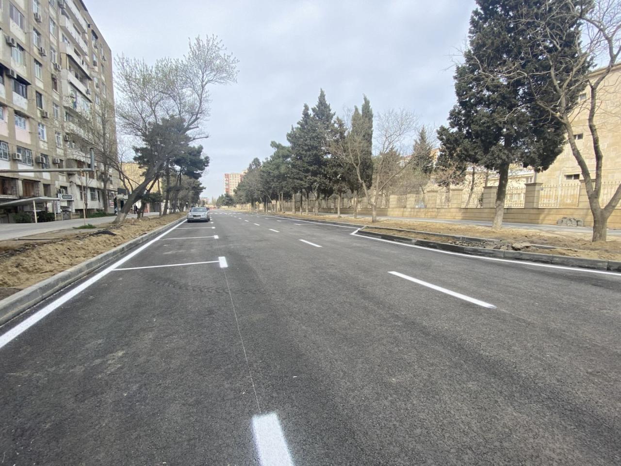 В Баку перестраивается еще одна улица
