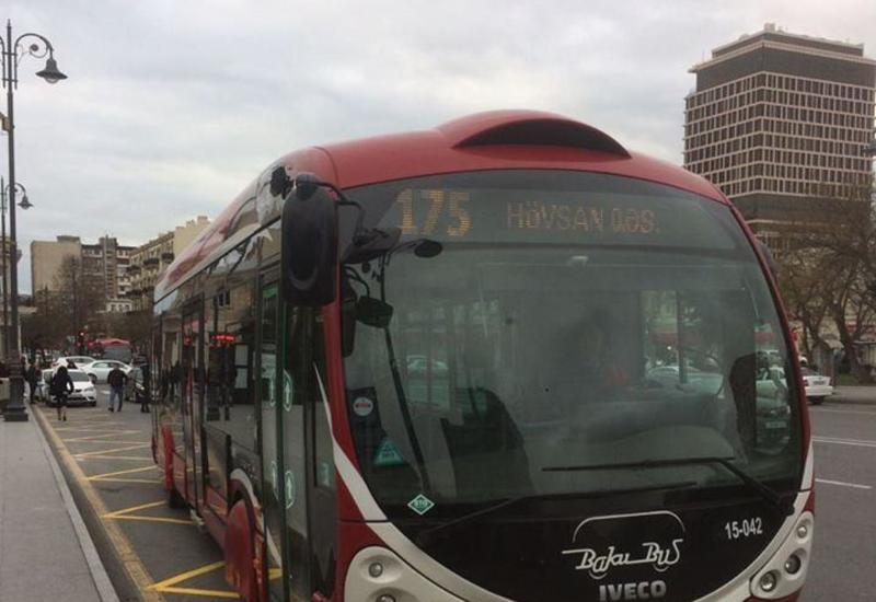В Баку водители автобусов старше 65 лет сняты с линий