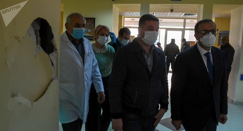 Беспорядки в Армении - 500 человек разгромили больницу