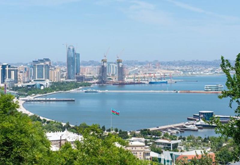 Северный ветер очищает Баку от загрязнения окружающей среды