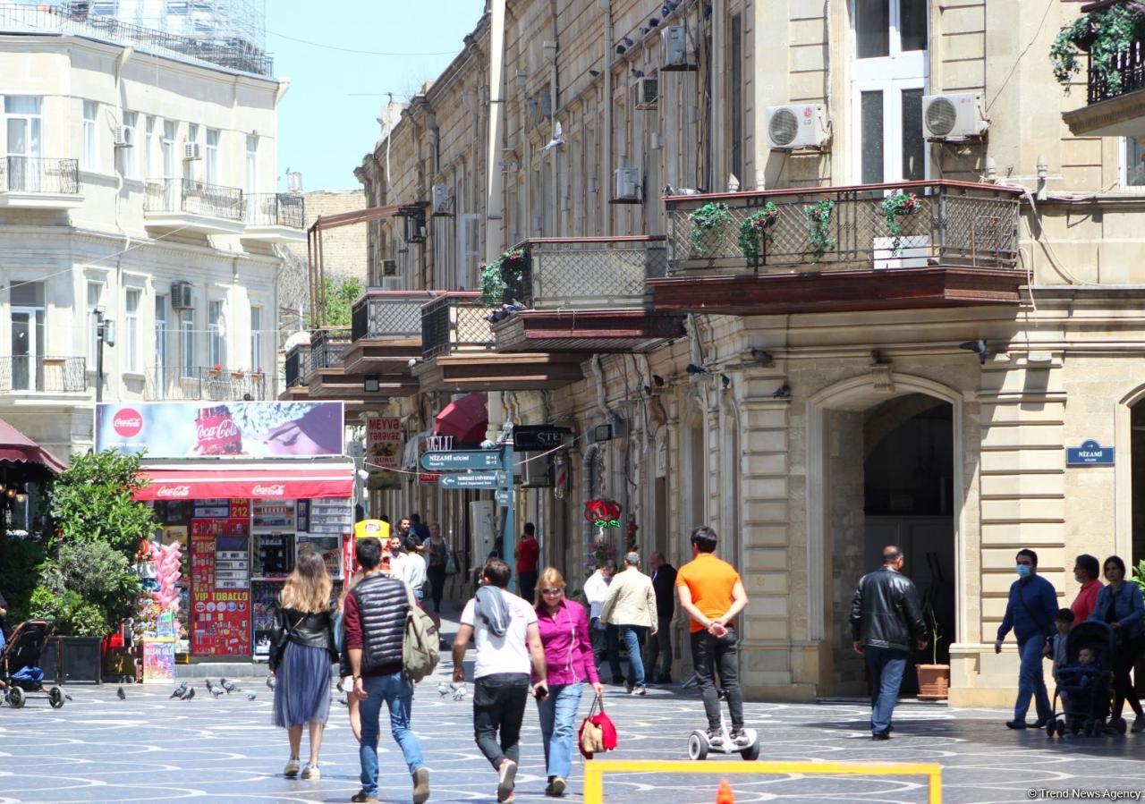 Баку после смягчения режима карантина