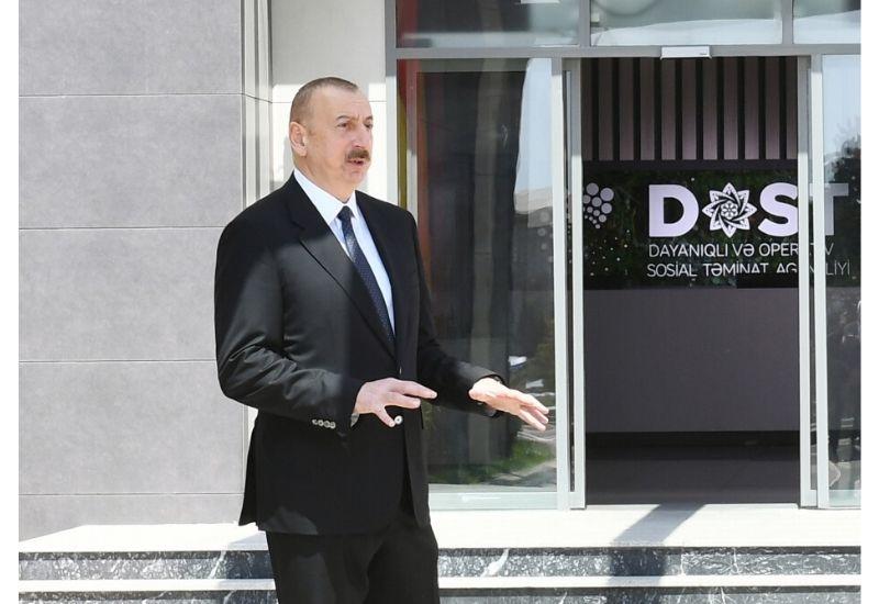 Президент Ильхам Алиев: Каждый должен беречь себя и близких, осознавать свою ответственность и соблюдать дисциплину