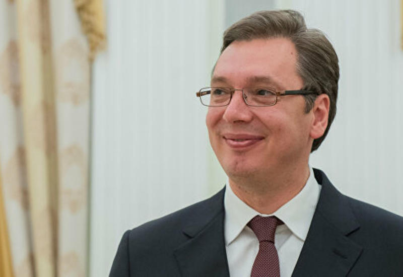 Президент Сербии Александр Вучич поздравил Президента Ильхама Алиева