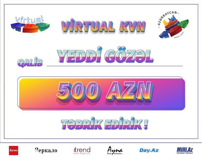 В Азербайджане определился победитель виртуального сезона КВН – избранные кадры
