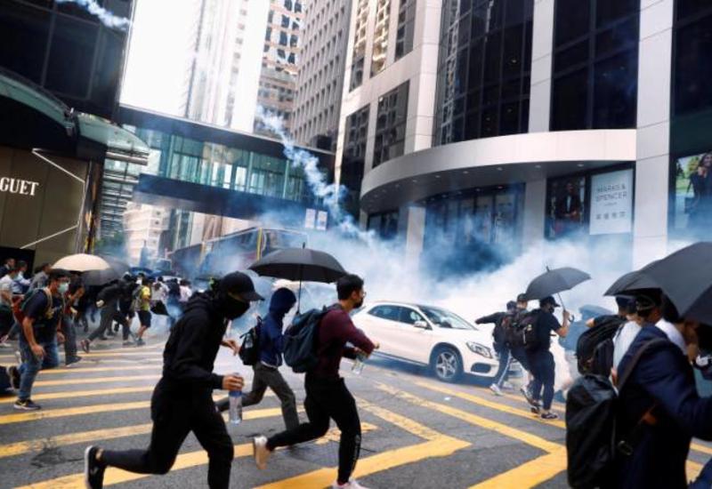 Полиция Гонконга задержала около 120 участников акции протеста