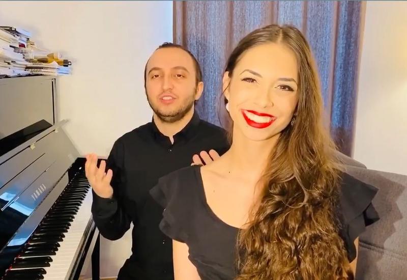 Австрийская певица исполнила на азербайджанском языке "Ayrılarmı könül candan"