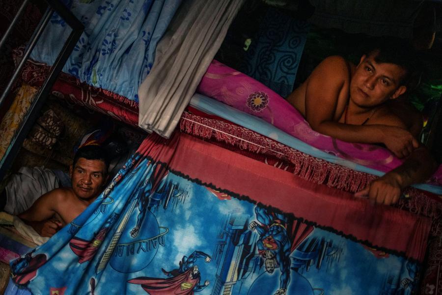 Как соблюдают социальную дистанцию в тюрьме Гондураса