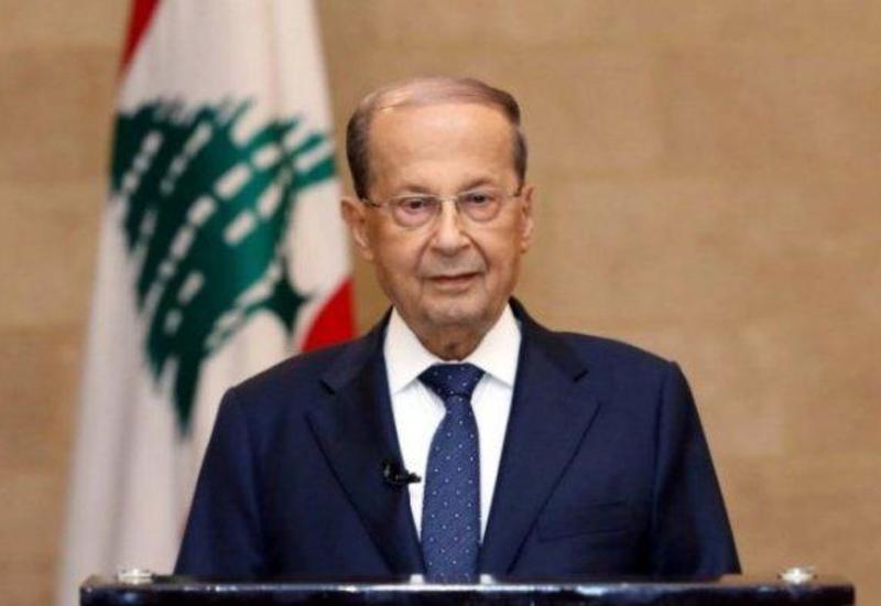 Президент Ливана поздравил Президента Ильхама Алиева