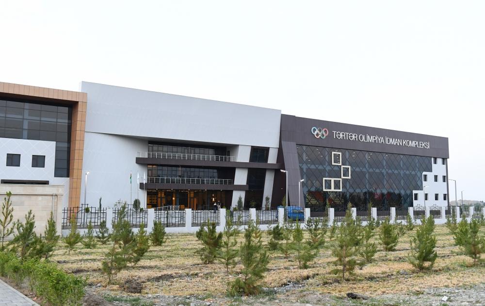 Tərtər Olimpiya İdman Kompleksinin açılışı olub