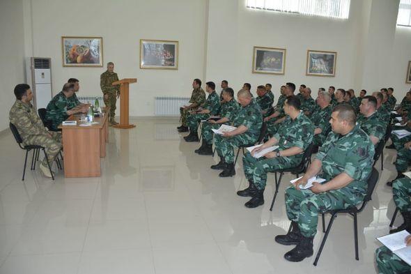 Генералы Погранслужбы и Военной прокуратуры Азербайджана побывали на границе с Арменией