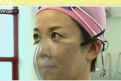 В Японии изобрели маски для защиты от коронавируса в бассейне