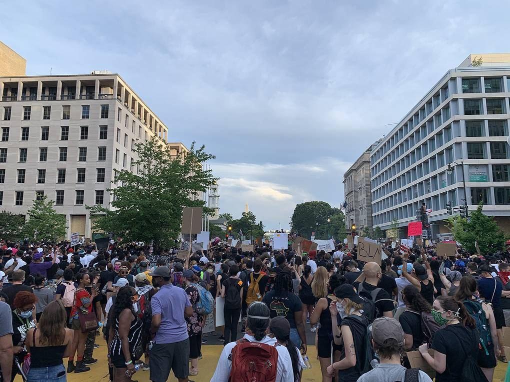 В Вашингтоне прошла крупнейшая за последние дни демонстрация