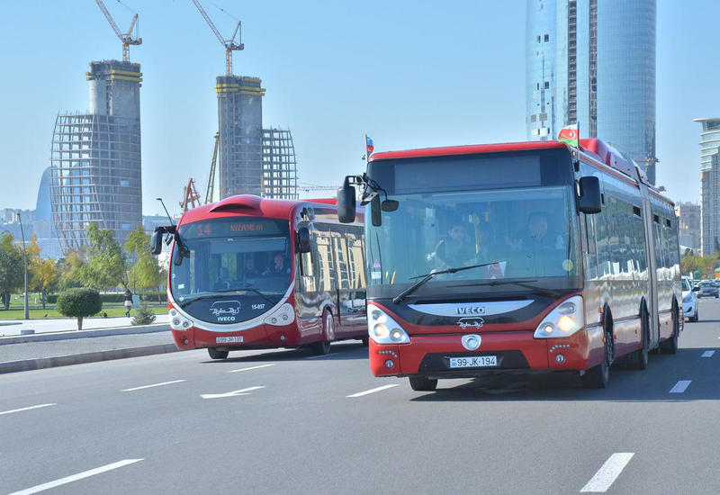 Еще три маршрута переданы BakuBus