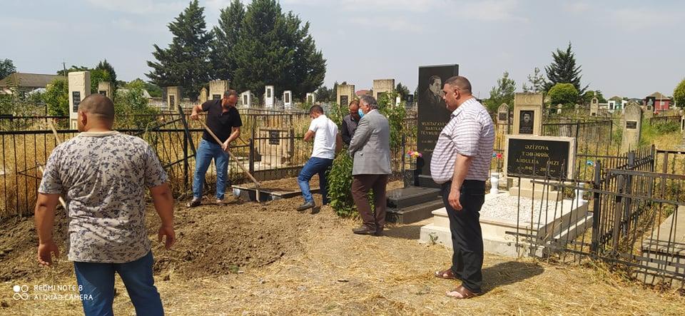 Koronavirusdan vəfat edən xalq artisti torpağa tapşırıldı