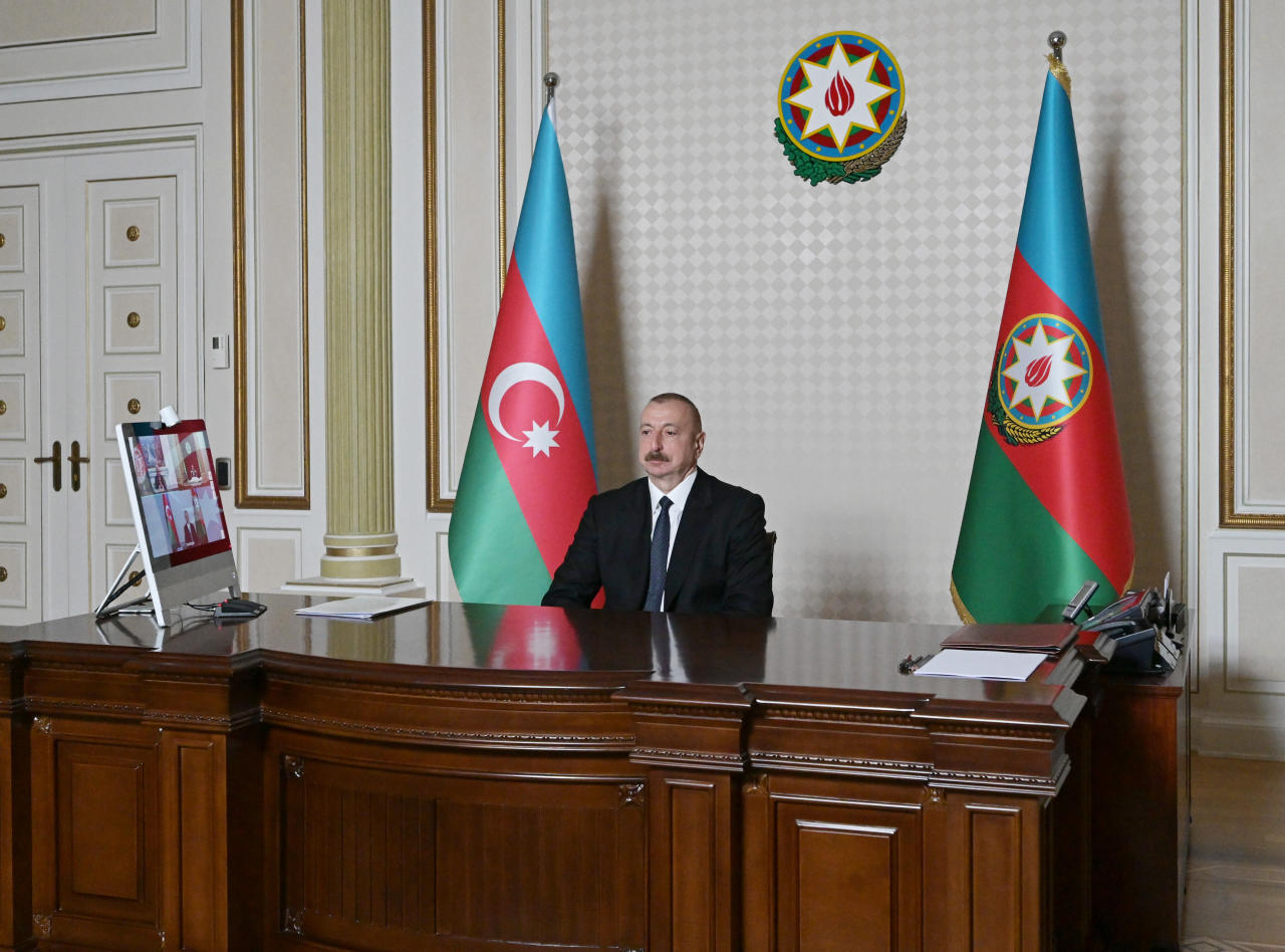 Состоялась встреча президентов Азербайджана, Афганистана и Туркменистана посредством видеоконференции