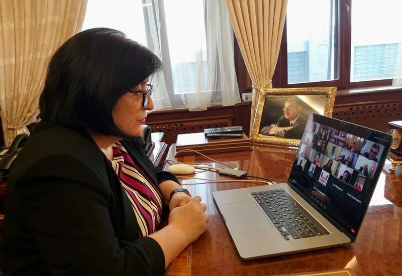 Делегация Милли Меджлиса в ПАСЕ провела заседание в формате видеоконференции