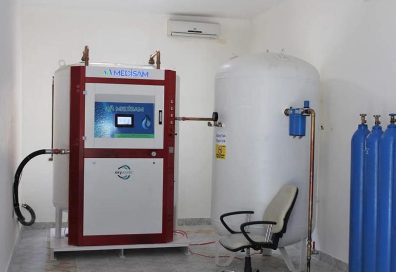 В Учебно-терапевтической клинике АМУ запущен кислородный генератор, необходимый в лечении COVID-19