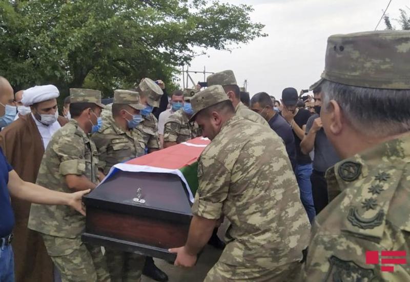 Azərbaycan Ordusunun şəhid olan hərbçisi Tovuzda dəfn edilib