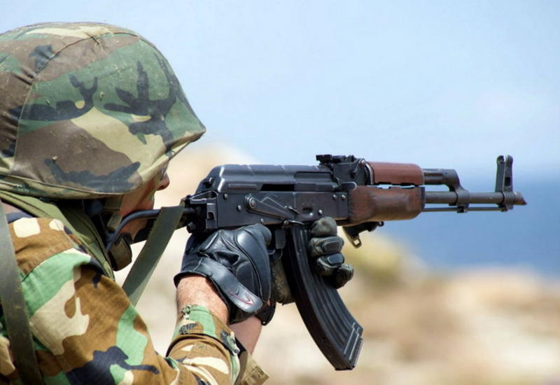 Азербайджанская армия в Гедабеке под обстрелом армян