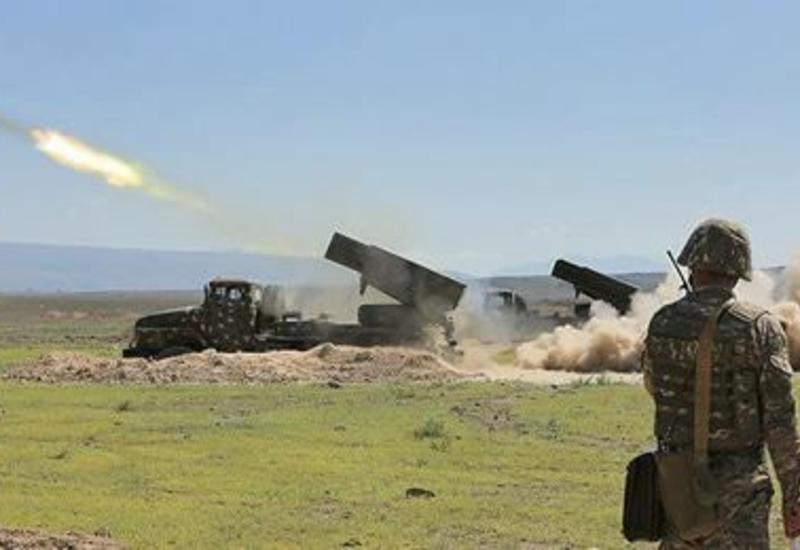 Aрмяне обстреливают из артиллерийских установок 4 села в Товузском районе