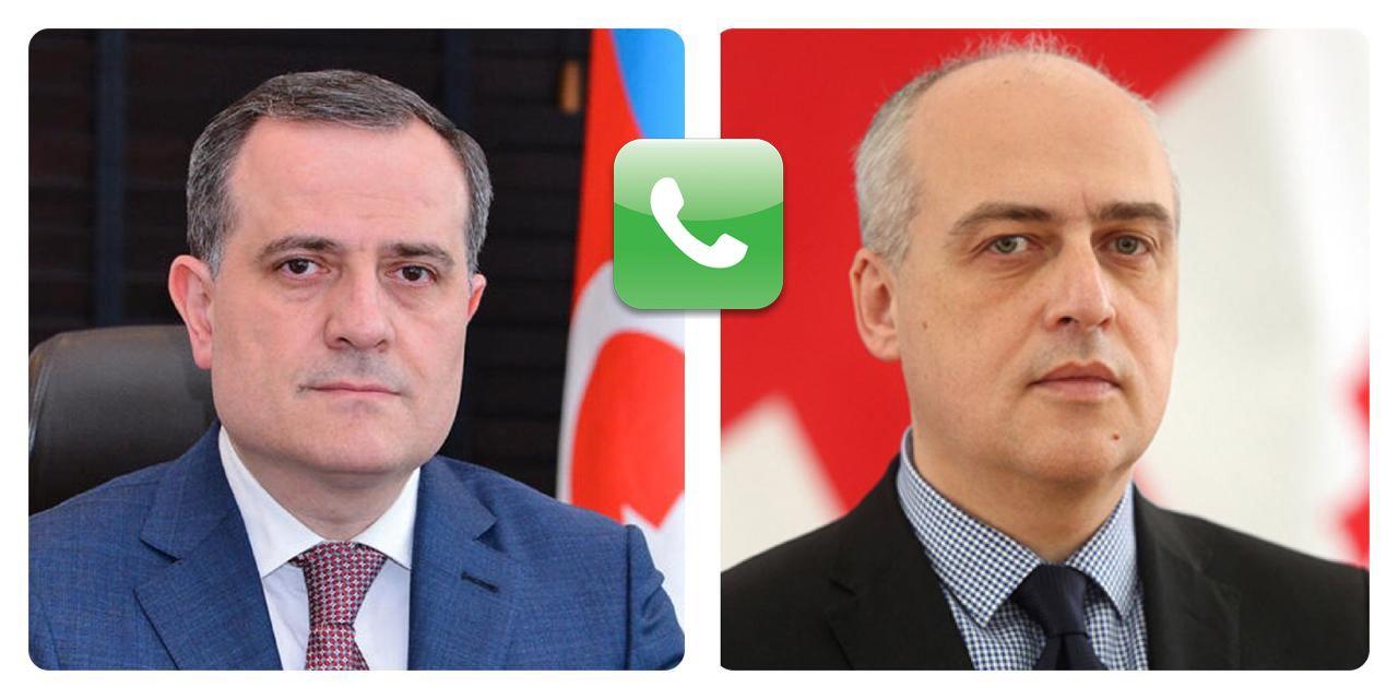 Состоялась телефонная беседа между главами МИД Азербайджана и Грузии