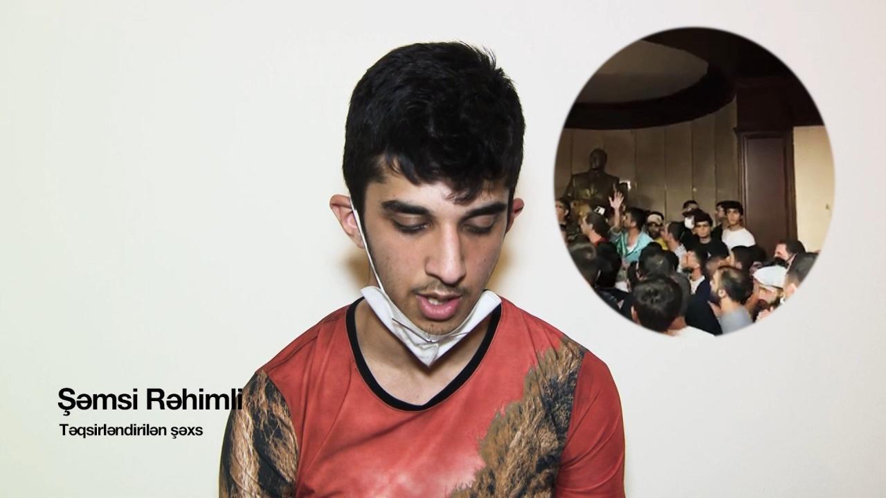 В Баку арестованы провокаторы, ворвавшиеся в здание Милли Меджлиса