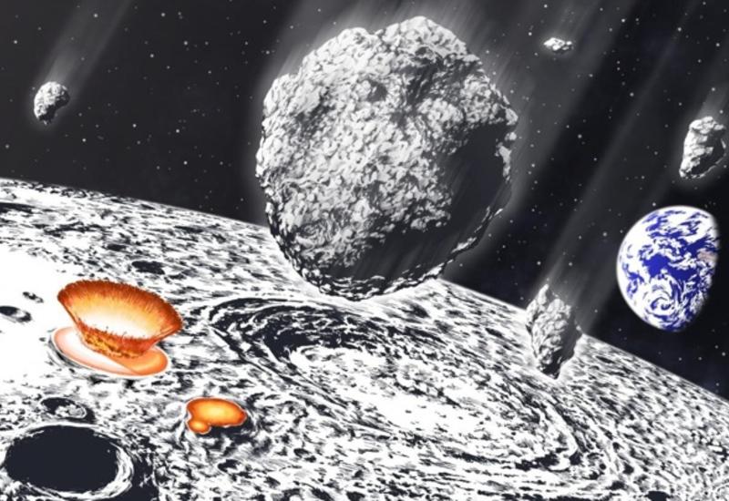 800 миллионов лет назад на Землю обрушился астероидный ливень