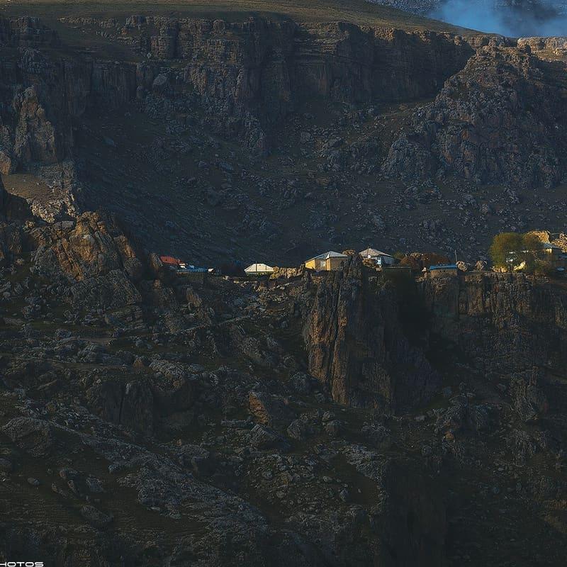 Необычное горное село в Азербайджане