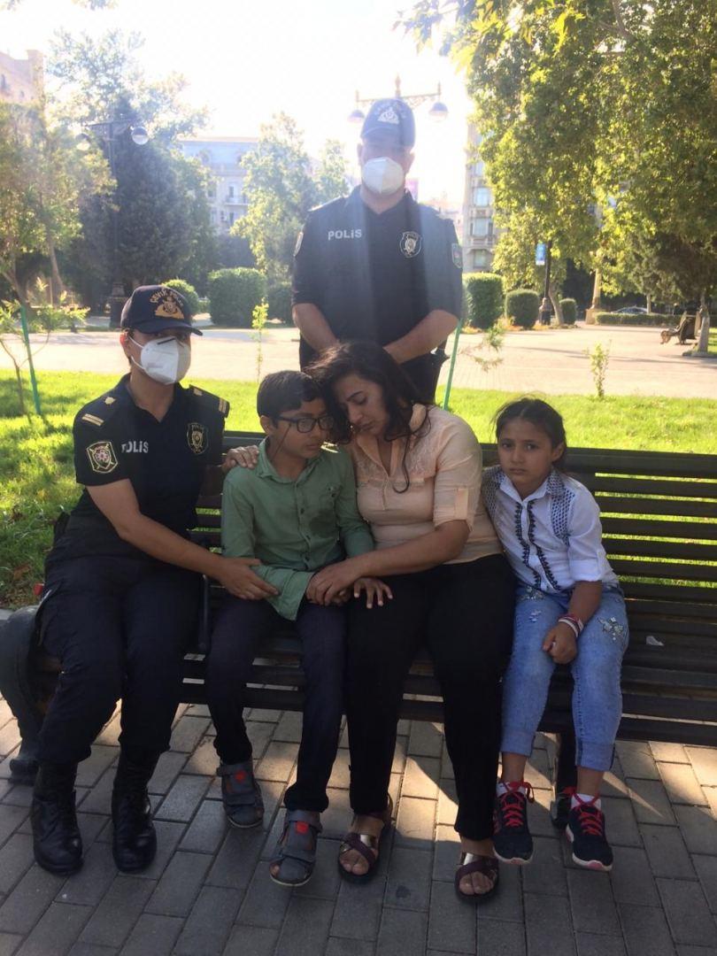 Polislər dənizdə boğulmaq təhlükəsi ilə üzləşən üç nəfəri xilas edib