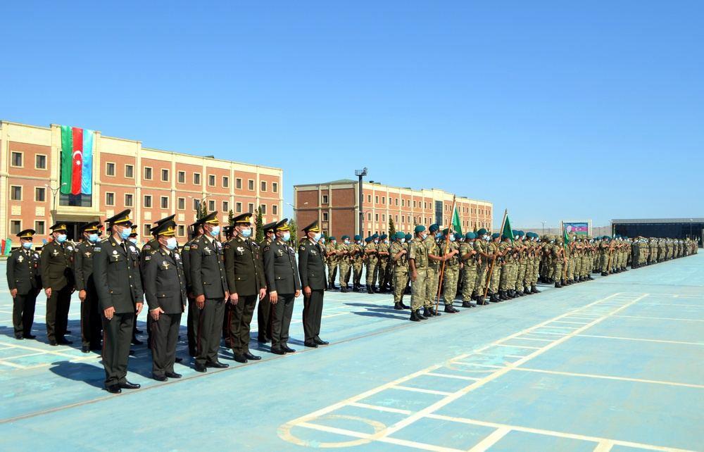 Солдаты азербайджанской армии принесли присягу
