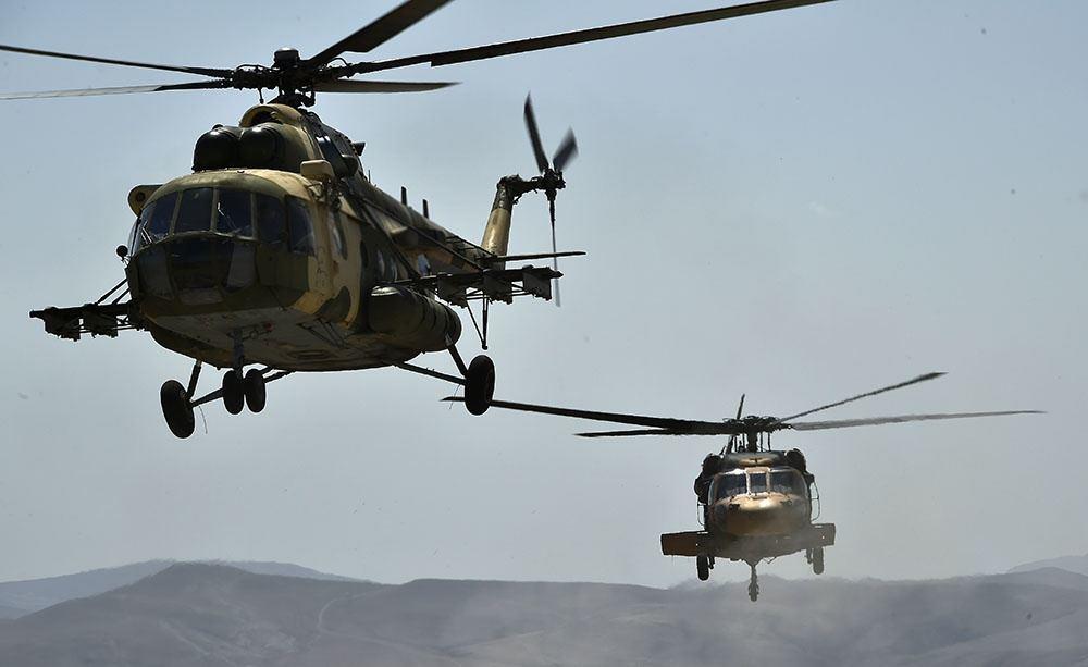Учения “TurAZ Qartalı - 2020” продолжаются с участием вертолетов