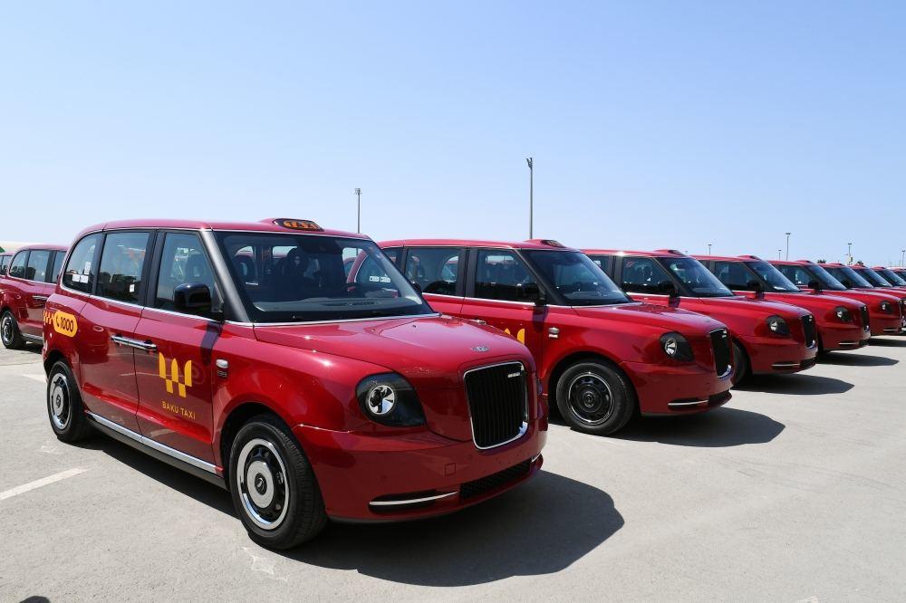 Из доставленных в Азербайджан новых такси 10 уже введены в эксплуатацию