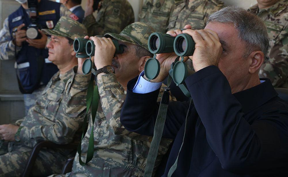 В рамках азербайджано-турецких совместных учений прошел "День высокопоставленных наблюдателей"