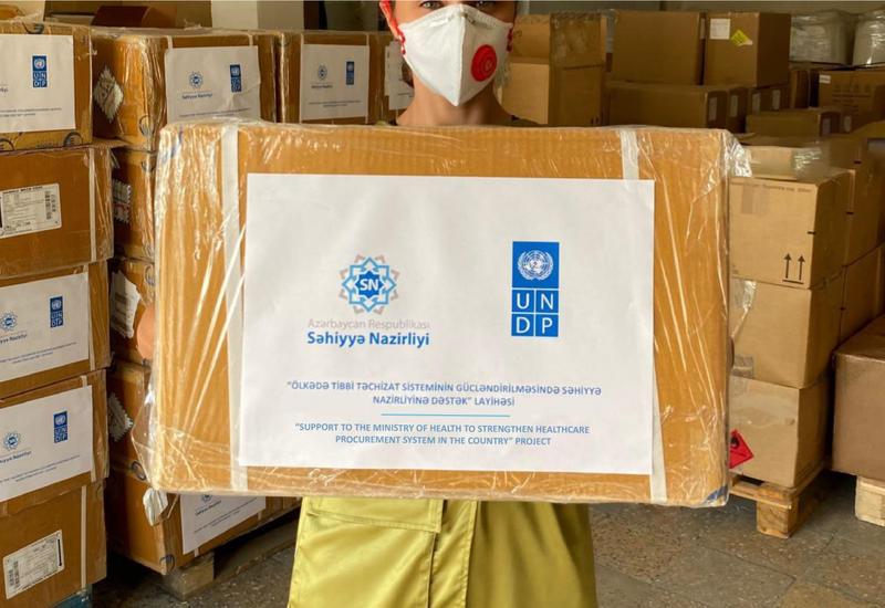 По линии ООН в Азербайджан доставлено свыше 5000 упаковок лекарств