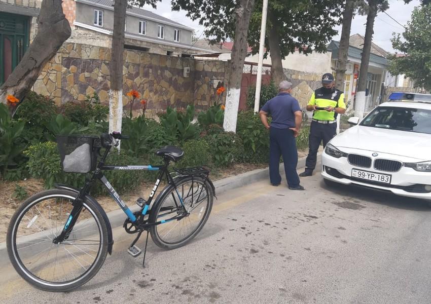 В Шабране оштрафованы 9 велосипедистов