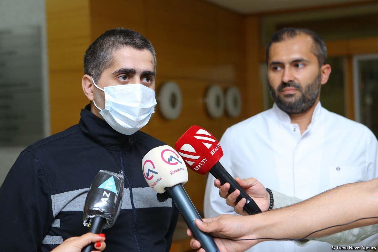 Выздоровевший от коронавируса врач Джавид Пашаев выписан домой