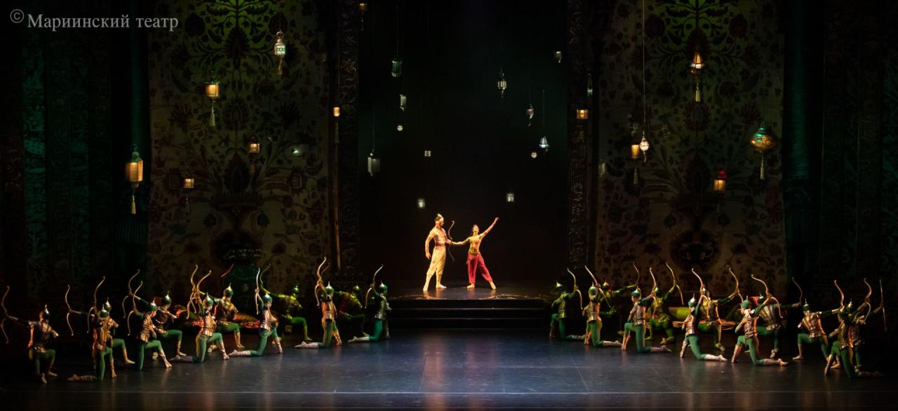 В России с успехом прошла премьера новой постановки балета "Тысяча и одна ночь"