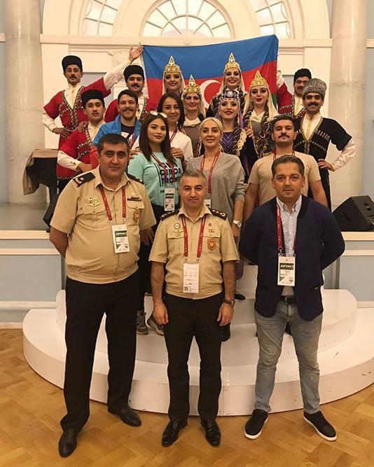 Азербайджанские военнослужащие заняли первое место на фестивале "Дружба без границ" в Москве
