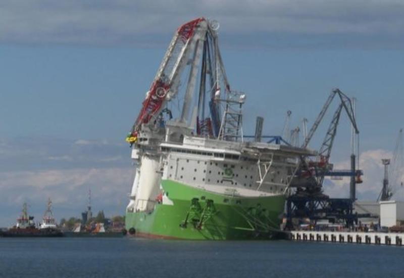 В Германии рухнул один из крупнейших в мире портовых кранов