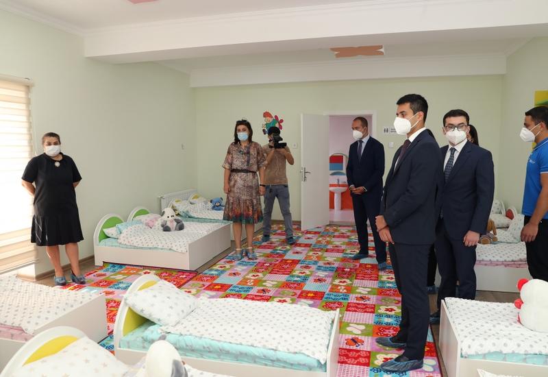 В Хазарском районе Баку состоялось открытие детсадов, построенных Фондом Гейдара Алиева