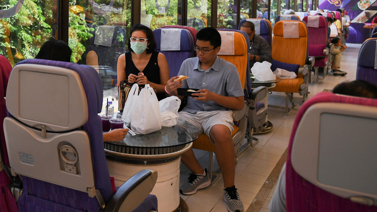 В Таиланде открылся ресторан с бортовым питанием