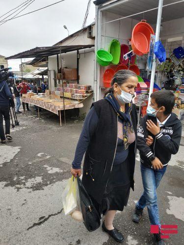 В Шеки открылся рынок, где было зафиксировано массовое заражение коронавирусом
